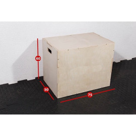 Тумба для кроссфита 75-60-50 см (фанера Тумба для кроссфита 75-60-50 см (фанера