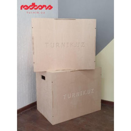 Тумба для кроссфита 75-60-50 см (фанера Тумба для кроссфита 75-60-50 см (фанера