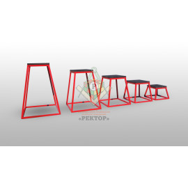 Тумбы для запрыгиваний (комплект, №1-5). Плиометрические боксы Тумбы для запрыгиваний (комплект, №1-5). Плиометрические боксы