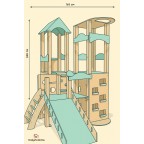 “ Башня ” Детский спортивно-игровой комплекс