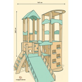 “ Башня ” Детский спортивно-игровой комплекс