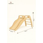 Мини-горка деревянная