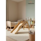 Мини-горка деревянная