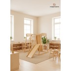 “ Baby - Малыш 2 ” деревянный. Детский спортивно-игровой комплекс