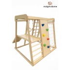 “ Baby - Малыш 2 ” деревянный. Детский спортивно-игровой комплекс