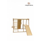 “ Baby - Малыш 2 ” деревянный. Детский спортивно-игровой комплекс