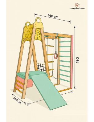 “ ВигВам ” Детский спортивно-игровой комплекс