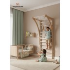 Деревянный игровой комплекс "Радуга"