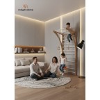 Деревянный игровой комплекс "Радуга"