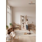 Деревянный игровой комплекс "Радуга"