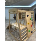 “ Baby - Малыш 2 ” деревянный. Детский спортивно-игровой комплекс