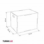 Тумба для запрыгивания Plyobox 3in1