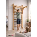 Матрикс Шведская стенка  из дерева с турником для дома