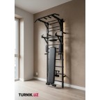 «Энергетик Плюс» Шведская стенка 3в1 со скамьёй | Турник + Брусья + Пресс