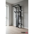 «Энергетик Плюс» Шведская стенка 3в1 со скамьёй | Турник + Брусья + Пресс