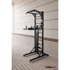 Flash Plus со скамьей — мобильный многофункциональный турник-брусья со шведской стенкой