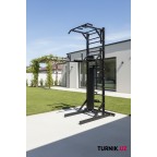 Flash Plus со скамьей — мобильный многофункциональный турник-брусья со шведской стенкой