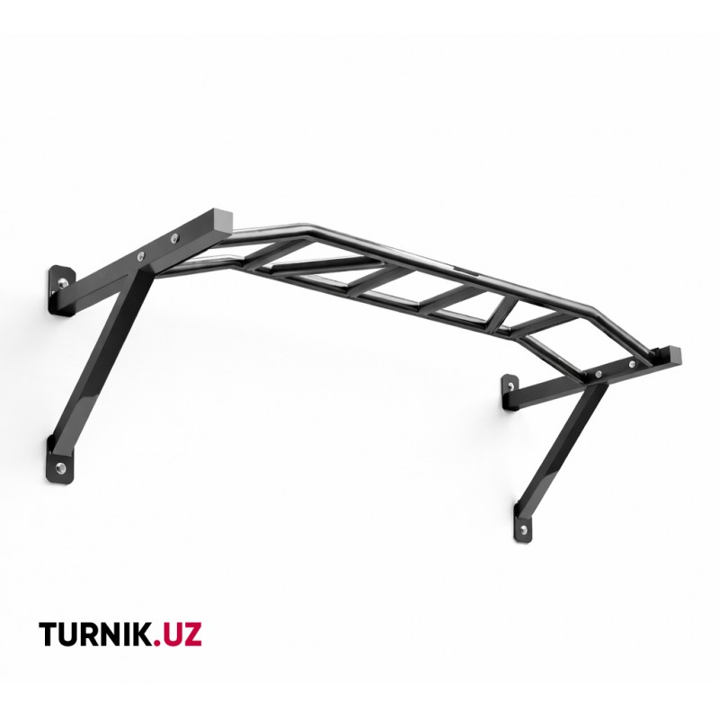 Турник многохватный Unique — настенный металлический турник для дома