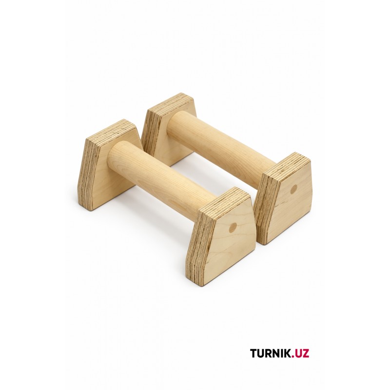 Паралетсы деревянные малые — упоры для отжиманий из натурального дерева