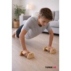 Паралетсы деревянные малые — упоры для отжиманий из натурального дерева