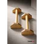 Паралетсы деревянные большие для калистеники и отжиманий