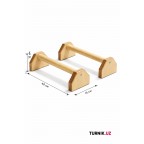 Паралетсы деревянные большие для калистеники и отжиманий