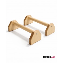 Паралетсы деревянные большие для калистеники и отжиманий