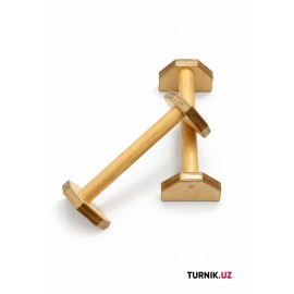 Паралетсы деревянные большие для калистеники и отжиманий