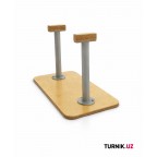 Стоялки гимнастические детские металлические с деревянными упорами