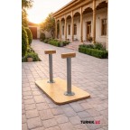 Стоялки гимнастические детские металлические с деревянными упорами