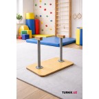 Стоялки гимнастические детские металлические с деревянными упорами