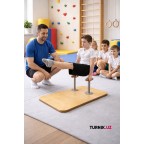 Стоялки гимнастические детские металлические с деревянными упорами