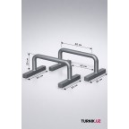 "Low" Брусья, Паралетсы металлические для отжиманий и статических упражнений