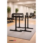 Хайлетсы, брусья «Пара» 100 см — металлические напольные брусья