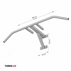 Турник на колонну