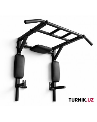 "Pro-fi" Усиленный настенный Турник-брусья 3в1