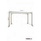 Металлическая подвесная система для сенсорной комнаты, монтаж в пол