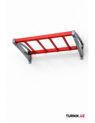 Металлическая настенная подвесная система с рукоходом и кронштейнами