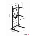 "Flash" Домашний спортивный комплекс  (турник, брусья, шведская стенка)