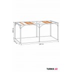 Увеличенная мобильная подвесная конструкция для сенсорной интеграции (без монтажа)