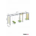 Подвесная конструкция для сенсорной интеграции (6,5 м)