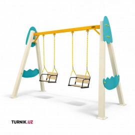 Качели двойные