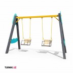 Качели двойные