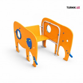 Скамейка слоник