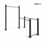 Турник-брусья для двора