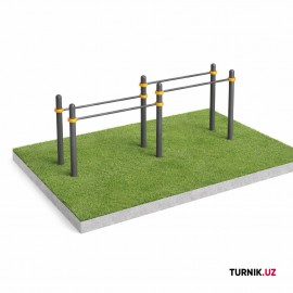 Брусья двойные разновысотные