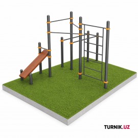 Воркаут комплекс StreetBar Elite 6в1