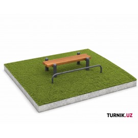 Скамья с упором для ног StreetBar Core Combo