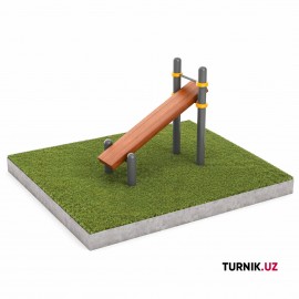 Наклонная скамья для пресса уличная StreetBar Core Bench