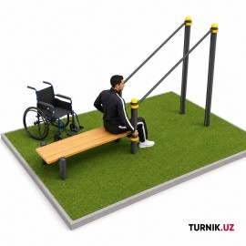 Инклюзивный тренажер для реабилитации StreetBar Inclusive Balance